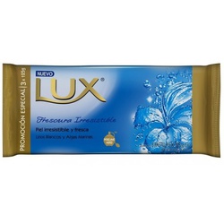 LUX JABON FRESCURA IRRESISTIBLE 3 X 125 GRS                                                         