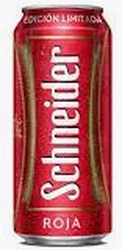 CERVEZA SCHNEIDER LATA ROJA X 473 ML                                                                