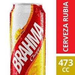 CERVEZA BRAHMA LATA X 473CC                                                                         