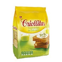 CRIOLLITAS TOSTADAS LIGHT X 200 GRS                                                                 