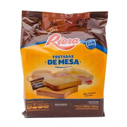 RIERA TOSTADAS CLASICA MESA X 200G                                                                  