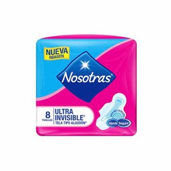 NOSOTRAS PROTECTORES INVISIBLE FRESCURA EXTREMA X 24U                                               