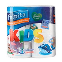 FELPITA KIDS DOBLE HOJA 4 X 30 MTS                                                                  