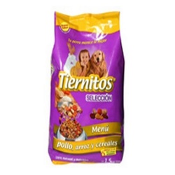 TIERNITOS SELECCION POLLO ARROZ Y CEREALES X KG                                                     