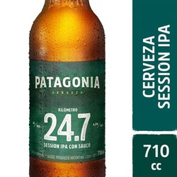 CERVEZA PATAGONIA SAUCO 24.7 X 710 CC                                                               