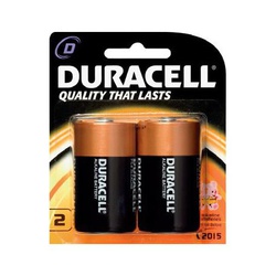 DURACELL PILA GDE X2