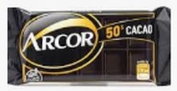 ARCOR CHOCOLATE DARK 50% X 100 GRS                                                                  