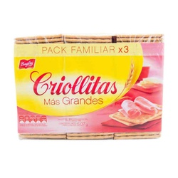 CRIOLLITAS MAS GRANDE 3 X 169 GRS                                                                   