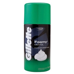 GILLETTE FOAMY MENTOL X 175 G.                                                                      