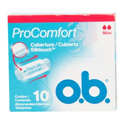 OB TAMPONES PRO CONFORT MINI X 10 UNI                                                               