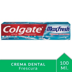 COLGATE MAX FRESH COOL MINT X 100 GRS                                                               