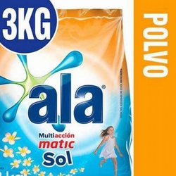 ALA MATIC ANTIBACTERIAL X 3 KG                                                                      