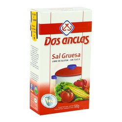 DOS ANCLAS SAL GRUESA X1 KG.