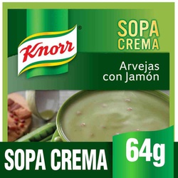 KNORR SOPA CREMA ARVEJA C/JAMON                                                                     