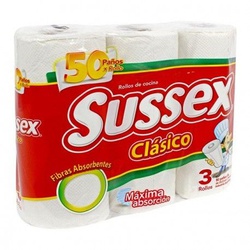 SUSSEX ROLLO COCINA X 3 CLASICO                                                                     