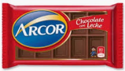 ARCOR CHOCOLATE C/LECHE X 25