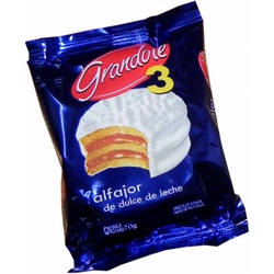 GRANDOTE ALFAJOR 3 LECHE                                                                            