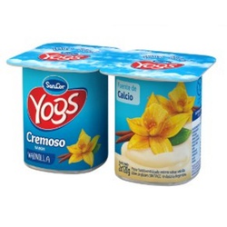 SANCOR YOGS CREMOSO VAINILLA 2 X 120 GRS                                                            