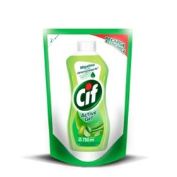 CIF DETERGENTE LIMON VERDE DOY PACK X 450 CC                                                        