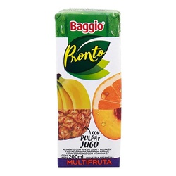 BAGGIO PRONTO DURAZNO NARANJA X 1 LIT                                                               