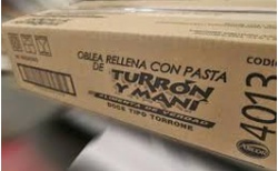 ARCOR TURRON DE MANI 50 X 25 GRS                                                                    