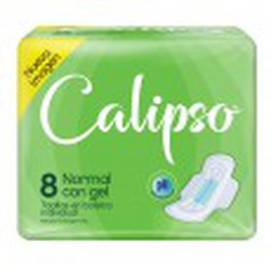 CALIPSO TOA NORMAL C/GEL X 8 U BOL IND (9129)                                                       