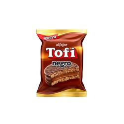 TOFI ALFAJOR 3 NEGRO X 73 GRS                                                                       