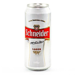 CERVEZA SCHNEIDER LATA X 473 CC                                                                     