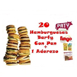 BARFY HAMBURGUESA X 2 + 2                                                                           