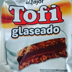 TOFI ALFAJORES GLASE MINI X6UNI                                                                     