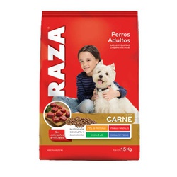 RAZA PERRO CACHORROS CARNE X 15 KG                                                                  