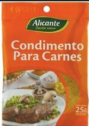 ALICANTE COND/CARNES X25GRS 