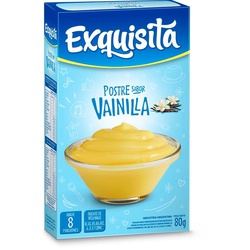 EXQUISITA POSTRE VAINILLA X 80 GRS                                                                  