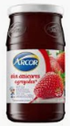 ARCOR MERMELADA FRUTILLA S/AZUCAR X 390 GRS                                                         