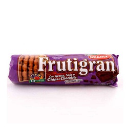 FRUTIGRAN CHIPS CHOCOLATE X22