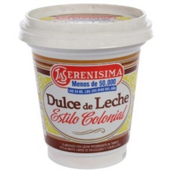 SERENISIMA DULCE DE LECHE POTE X 400 GRS                                                            