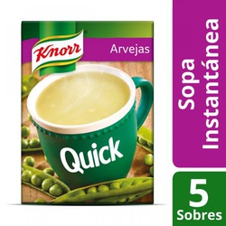 KNORR QUICK ARVEJAS X 75 GRS.