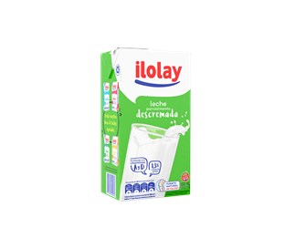 ILOLAY LECHE DESCREMADA 12 X 1 LIT                                                                  