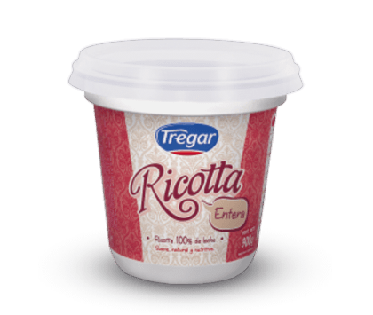 TREGAR RICOTTA X 300 GRS                                                                            