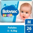 BABYSEC ULTRA MEDIANO X 26 UNI                                                                      