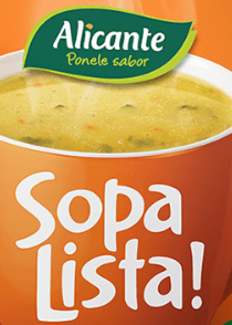 ALICANTE SOPA LISTA ZAPALLO 4X14 GRS                                                                