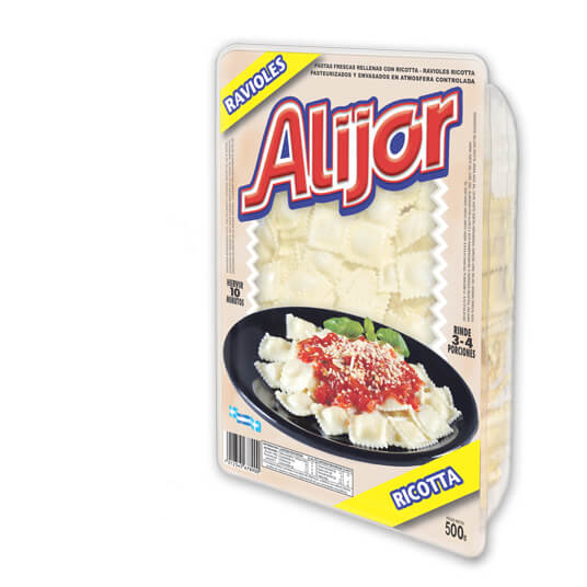 ALIJOR RAVIOLES RICOTTA X 400 