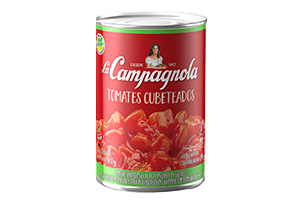 CAMPAGNOLA TOMATE CUBETEADO X 400 GRS                                                               