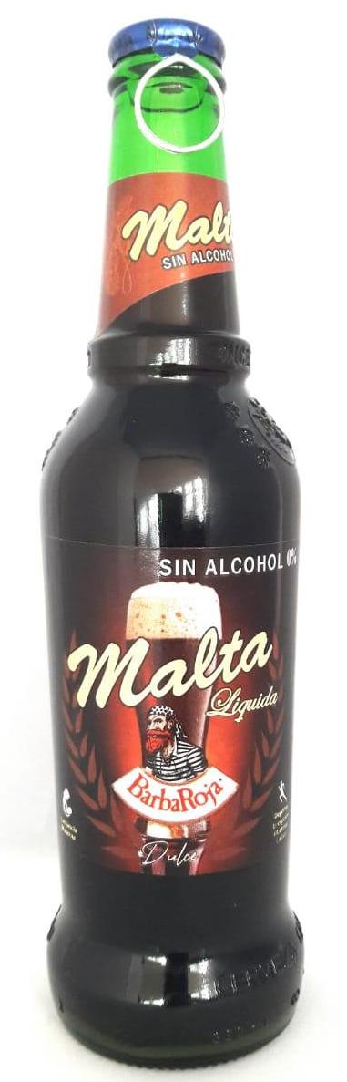 BARBAROJA CERVEZA BOT MALTA X 33 CL